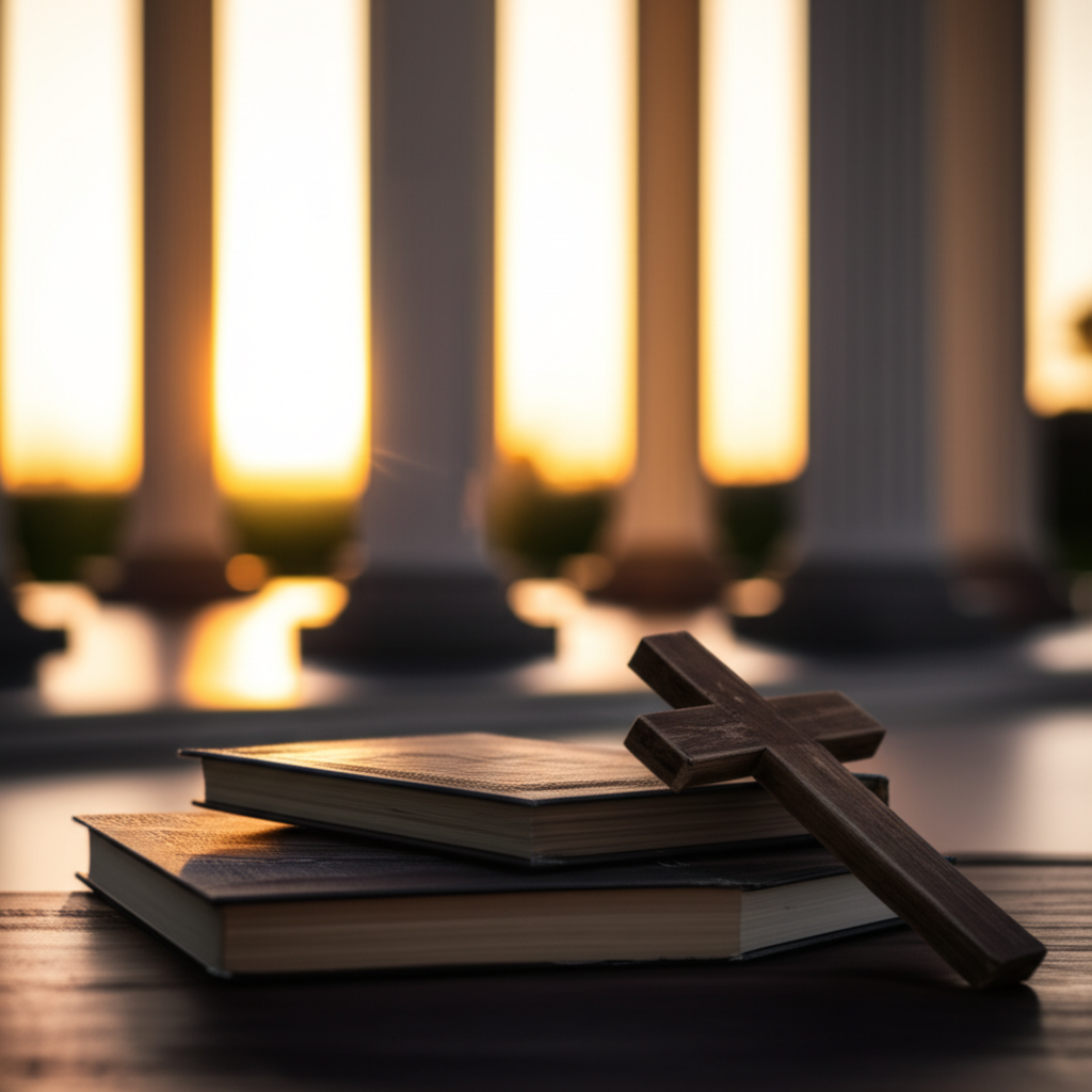 Erguendo Colunas de Fé: Um Chamado à Estabilidade e Grandeza em Nossa Caminhada com Deus