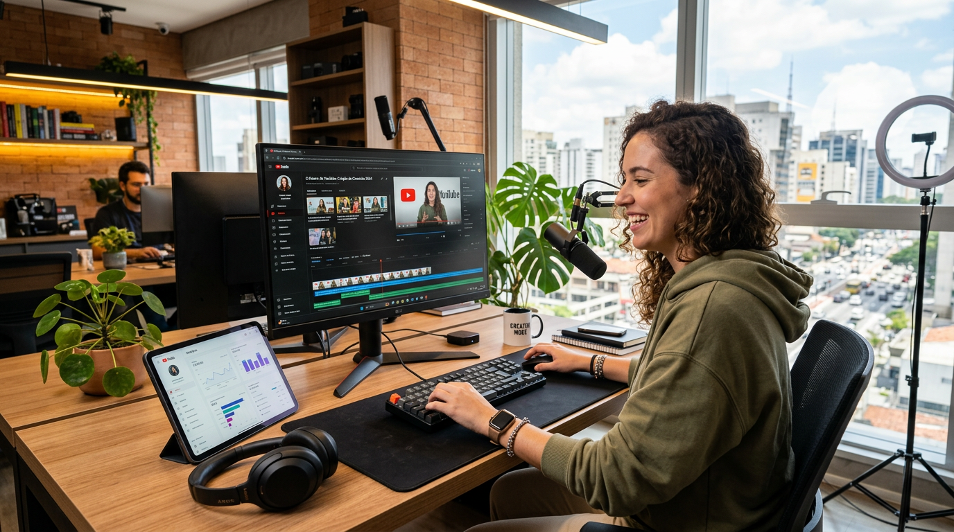 YouTube em 2026: 7 Transformações que Moldarão o Futuro do Mercado Digital