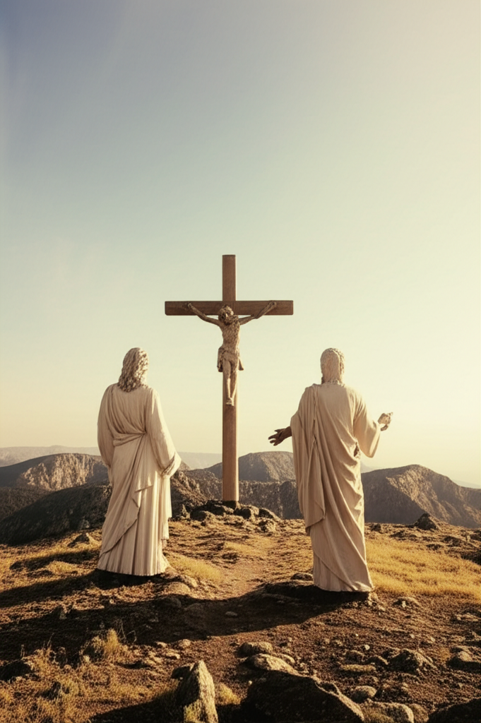 Encontro Divino: Quando Elias e Moisés se Encontram com Jesus