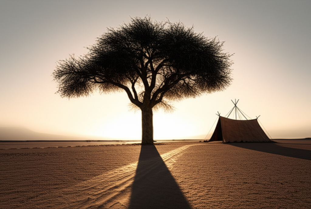 Sob a Sombra da Presença de Deus: Encontrando Descanso e Refresco Espiritual