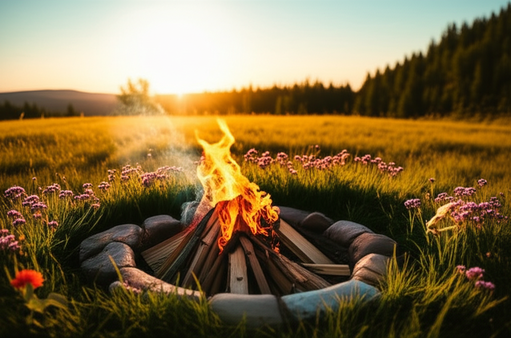 O Fogo da Presença Divina: Uma Lição de Adoração e Humildade