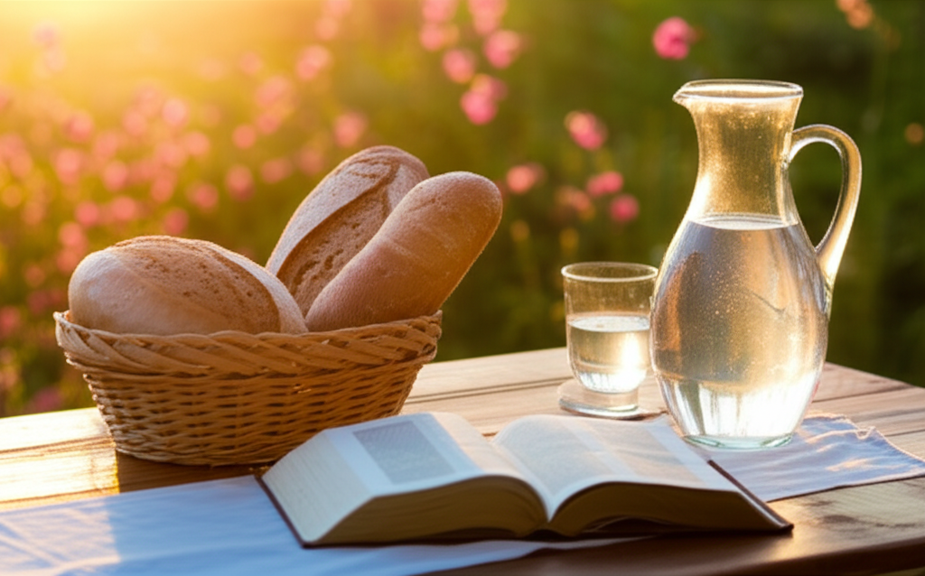 Alimento Sagrado: Comer do Pão do Senhor com Reverência e Gratidão