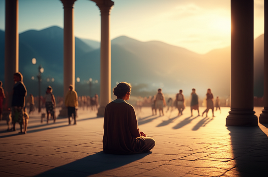 Em Meio à Multidão, Encontre Sua Paz: Uma Reflexão sobre Marcos 9:14